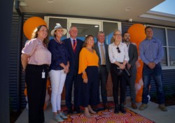 CUC Mudgee Region leadership team with CUC CEO Chris Ronan and Minister Steve Whan at the opening of CUC Mudgee Region, 27 March 2024.
