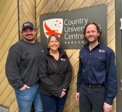 CUC Mudgee Region team visits CUC Parkes.