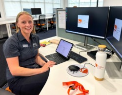 UTS Student Olivia Hart.