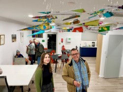 A Thousand Words exhibition opening 2025.