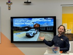 Presenting to St Matthew's Catholic School Transition Class 2025.