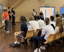 University Showcase 2025 at Mudgee High School.