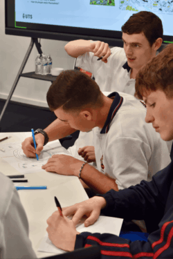 Mudgee High School students at Studies in Sustainability. Mudgee High School students at Studies in Sustainability.