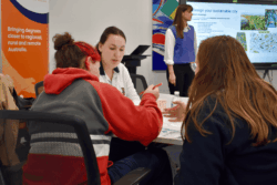 Mudgee High School students at Studies in Sustainability. Mudgee High School students at Studies in Sustainability.